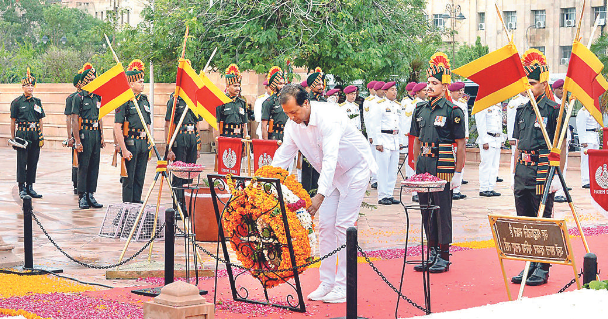 Martyrs remembered on Kargil Vijay Diwas